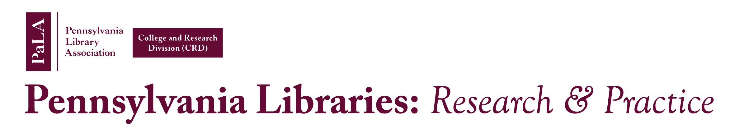 Pennsylvania Libraries: Research & Practice
